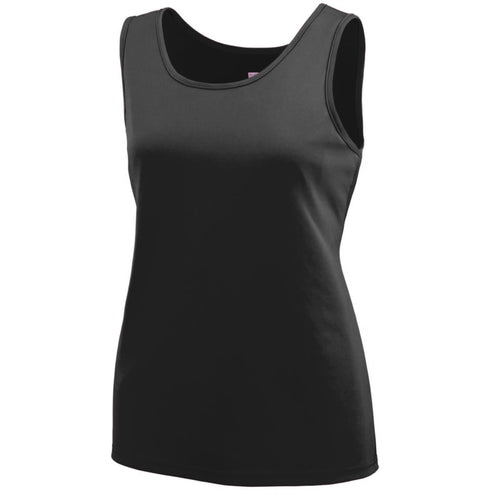 Augusta Sportswear Ladies Training Tank (1705), Color 'Black'